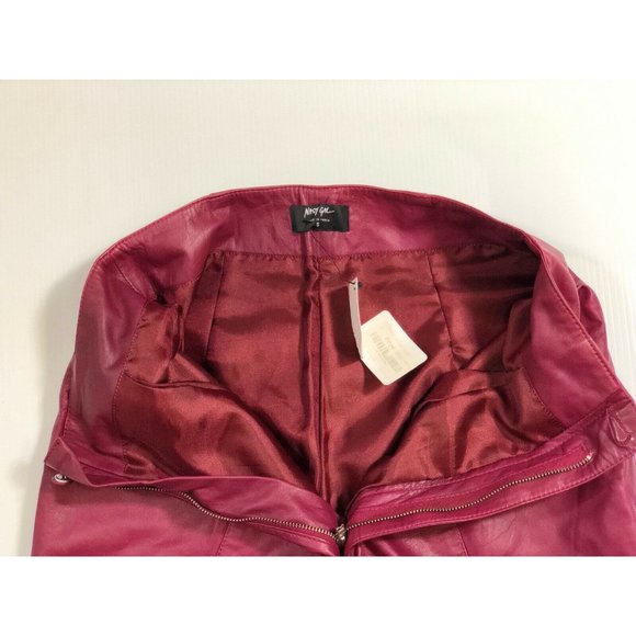 M.a.c X Runner High Rise Pleated Leather Pants - Picture 8 of 12